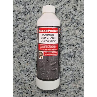 CleanPrince Marbre et granit arrêt de la tache 500 ml, apprêt, sol grès porcelaine fine anti-taches protection contre les imprégnations Pierre apprêt Frackstop idéal pour l'intérieur ou Convient CleanPrince Marbre et granit arrêt de la tache 500 ml, apprêt, sol grès porcelaine fine anti-taches protection contre les imprégnations Pierre apprêt Frackstop idéal pour l'intérieur ou Convient