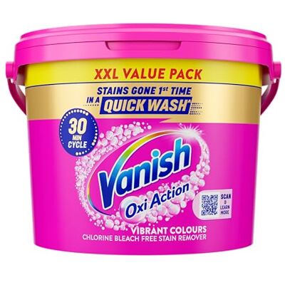 Vanish Or Tissu Détachant Poudre, Rose, 2.4 kg Vanish Or Tissu Détachant Poudre, Rose, 2.4 kg