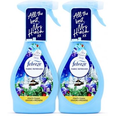 Febreze ALPINE ESCAPE Lot de 2 vaporisateurs rafraîchissants pour tissus avec technologie OdourClear (total 1000 ml) Combat les odeurs difficiles de chien et de chat sur les tissus difficiles à Febreze ALPINE ESCAPE Lot de 2 vaporisateurs rafraîchissants pour tissus avec technologie OdourClear (total 1000 ml) Combat les odeurs difficiles de chien et de chat sur les tissus difficiles à