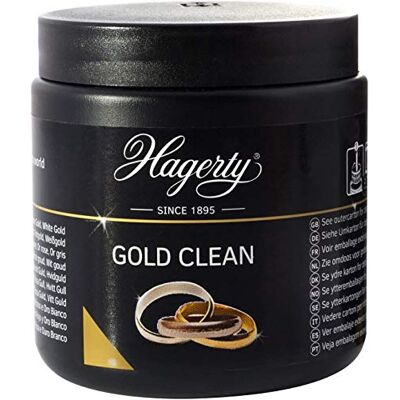 Hagerty Gold Clean Bath I Efficace Bain d'immersion pour bijoux Or jaune, blanc et or rose 170 ml Hagerty Gold Clean Bath I Efficace Bain d'immersion pour bijoux Or jaune, blanc et or rose 170 ml