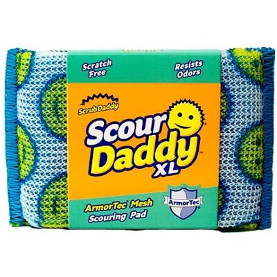 Scrub Daddy Scour Daddy XL Éponge à récurer anti-rayures Éponges de cuisine pour la vaisselle, la vaisselle, les fournitures de nettoyage, les éponges à vaisselle pour la vaisselle Scrub Daddy Scour Daddy XL Éponge à récurer anti-rayures Éponges de cuisine pour la vaisselle, la vaisselle, les fournitures de nettoyage, les éponges à vaisselle pour la vaisselle