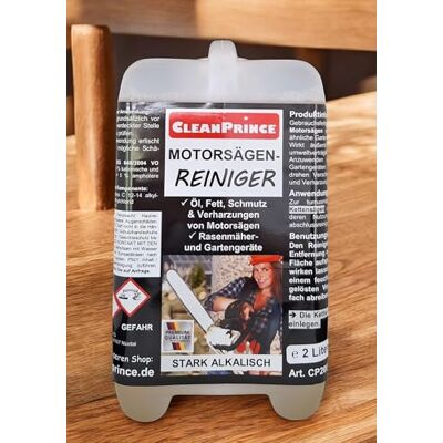 CleanPrince Nettoyeur de tronçonneuse 2 litres pour tronçonneuse électrique Harzentferner Ölentferner Fettentferner Résine Huile Graisse Chaîne Entretien Outils de Jardin Appareil Pelouse CleanPrince Nettoyeur de tronçonneuse 2 litres pour tronçonneuse électrique Harzentferner Ölentferner Fettentferner Résine Huile Graisse Chaîne Entretien Outils de Jardin Appareil Pelouse