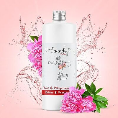 Dell Parfum pour machine à laver, 500 ml, parfum de linge, parfum de linge (Rubino & Peonia) Dell Parfum pour machine à laver, 500 ml, parfum de linge, parfum de linge (Rubino & Peonia)