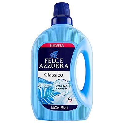 Felce Azzurra Lave-linge liquide 29 lavages classique 1,595 l. Felce Azzurra Lave-linge liquide 29 lavages classique 1,595 l.
