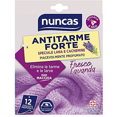 nuncas Antimites forts frais lavande 12 feuillets nuncas Antimites forts frais lavande 12 feuillets