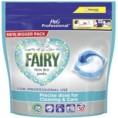 Fairy Liquitabs non bio Huggbly Soft pour peaux sensibles, 2 x 50 Fairy Liquitabs non bio Huggbly Soft pour peaux sensibles, 2 x 50