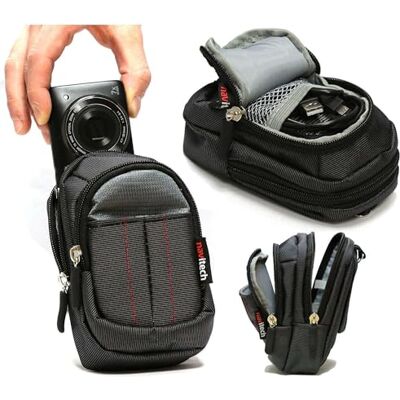 Navitech Sac pour Appareil Photo Noir Compatible avec Le Canon Powershot SX730 HS 20.3 MP Camera Navitech Sac pour Appareil Photo Noir Compatible avec Le Canon Powershot SX730 HS 20.3 MP Camera
