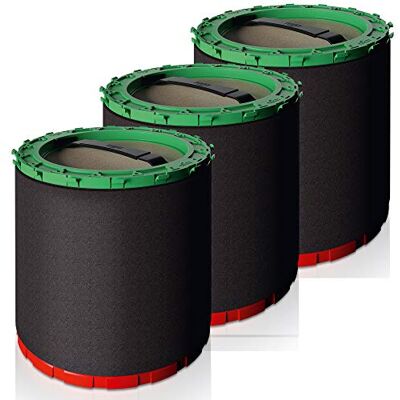 Unger Hydropower Lot de 3 sachets de résine pour Hydropower Ultra S Nettoyage à l'eau pure Résine échangeuse d'ions DIUB1 Unger Hydropower Lot de 3 sachets de résine pour Hydropower Ultra S Nettoyage à l'eau pure Résine échangeuse d'ions DIUB1