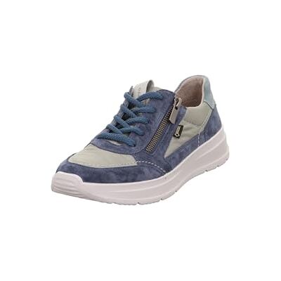 Legero Baskets Sprinter pour femme, Indacox Blau 8600, 5.5 UK Narrow Legero Baskets Sprinter pour femme, Indacox Blau 8600, 5.5 UK Narrow
