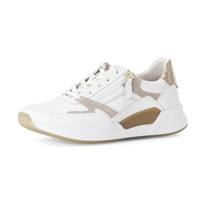 Gabor Baskets basses pour femme, Blanc Oasi 52, 42 EU Gabor Baskets basses pour femme, Blanc Oasi 52, 42 EU