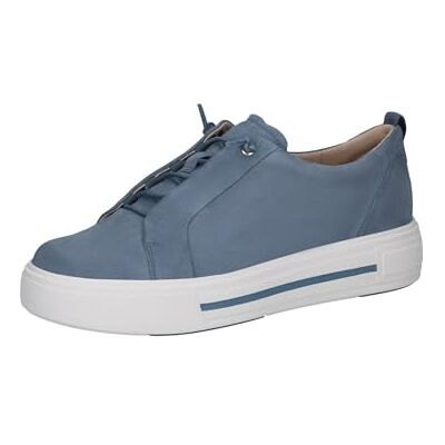 CAPRICE Damen Sneaker flach, Blau (LT.BLUE SUEDE), 40 CAPRICE Damen Sneaker flach, Blau (LT.BLUE SUEDE), 40