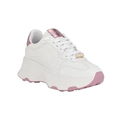 GUESS Femme Calebb3 Basket, White Pink 147, 36 EU GUESS Femme Calebb3 Basket, White Pink 147, 36 EU