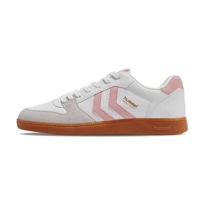 hummel Lacets de basket handball parfaits pour adultes, Blanc/rose, 43 EU hummel Lacets de basket handball parfaits pour adultes, Blanc/rose, 43 EU