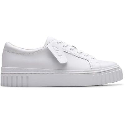 Clarks Mayhill Walk Womens White Leather, 3 Clarks Mayhill Walk Womens White Leather, 3