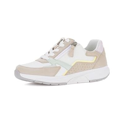 Gabor Baskets basses pour femme, Blanc Oak Pastel 34, 37.5 EU Gabor Baskets basses pour femme, Blanc Oak Pastel 34, 37.5 EU