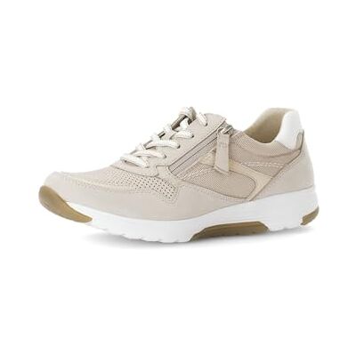 Gabor Baskets basses pour femme, semelle intérieure amovible, beige, 42.5 EU Gabor Baskets basses pour femme, semelle intérieure amovible, beige, 42.5 EU
