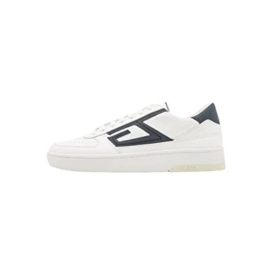 GUESS Silea, Sneaker Homme, Blanc Bleu, 41 EU GUESS Silea, Sneaker Homme, Blanc Bleu, 41 EU