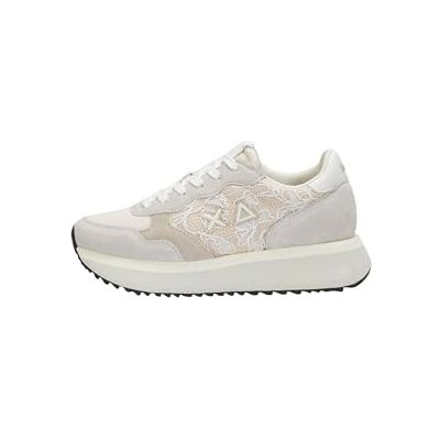 SUN68 Baskets basses en cuir Z36211, crème, 36 EU SUN68 Baskets basses en cuir Z36211, crème, 36 EU