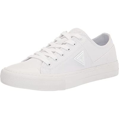 GUESS Femme Pranze Basket, Blanc, 38.5 EU GUESS Femme Pranze Basket, Blanc, 38.5 EU
