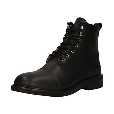 Guess Alulea10 Bottines pour hommes - Cuir - Chaussures décontractées Guess Alulea10 Bottines pour hommes - Cuir - Chaussures décontractées