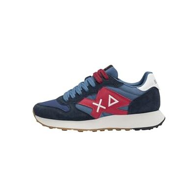 SUN68 Baskets basses pour homme en polyester Z45114, bleu foncé, 40 EU SUN68 Baskets basses pour homme en polyester Z45114, bleu foncé, 40 EU