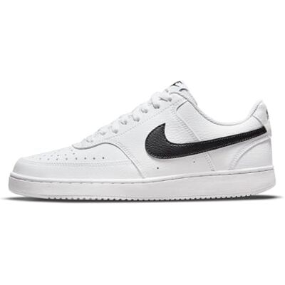 NIKE Court Vision Low Next Nature Femme Basketball Shoe, Bianco Nero, 41 EU NIKE Court Vision Low Next Nature Femme Basketball Shoe, Bianco Nero, 41 EU