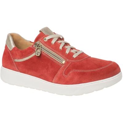 Ganter Baskets Kelly-K pour femme, 43 EU XX-Large, rouge, 43 EU XX-Weit Ganter Baskets Kelly-K pour femme, 43 EU XX-Large, rouge, 43 EU XX-Weit