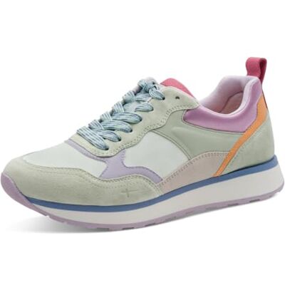 Tamaris Baskets basses pour femme 1-23741-43 Mint Comb 42 EU Tamaris Baskets basses pour femme 1-23741-43 Mint Comb 42 EU