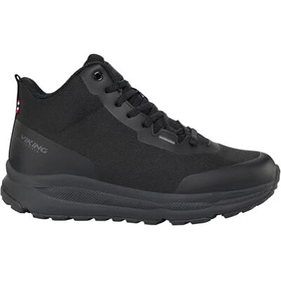 Viking Stride Mid Wp W Chaussures de marche pour femme, Noir, 38 EU Viking Stride Mid Wp W Chaussures de marche pour femme, Noir, 38 EU