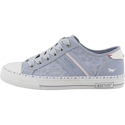 MUSTANG Sneaker femme 26M0152003, Pointure:38 EU, La couleur:bleu MUSTANG Sneaker femme 26M0152003, Pointure:38 EU, La couleur:bleu