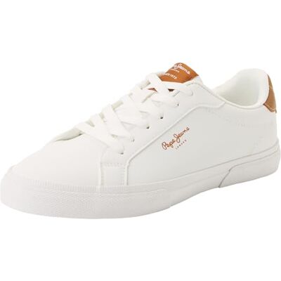Pepe Jeans Baskets W Court pour femme, jaune (jaune ocre), pointure 42, Jaune ocre jaune, 43 EU Pepe Jeans Baskets W Court pour femme, jaune (jaune ocre), pointure 42, Jaune ocre jaune, 43 EU