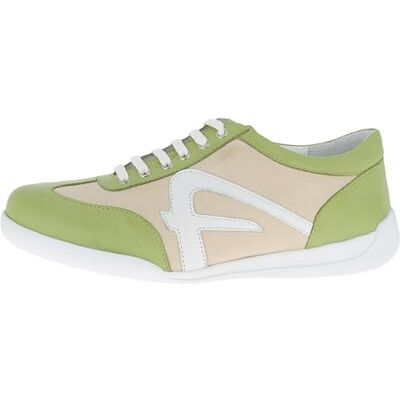 Andrea Conti Baskets basses pour femme, Kiwi crème, 38 EU Andrea Conti Baskets basses pour femme, Kiwi crème, 38 EU