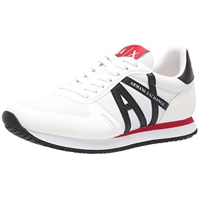 Giorgio Armani Exchange Homme Rio Side Logo, Sneaker Basket, Les Blancs, 40 EU Giorgio Armani Exchange Homme Rio Side Logo, Sneaker Basket, Les Blancs, 40 EU
