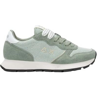 SUN68 Baskets basses en cuir Z36203, vert clair, 37 EU SUN68 Baskets basses en cuir Z36203, vert clair, 37 EU