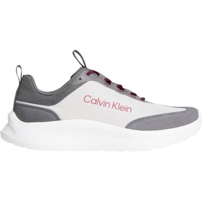 Calvin Light Eva Runner HM0HM02241 Baskets basses pour homme, rouge (Granite Gray/Rhubarbe), pointure 40 Calvin Light Eva Runner HM0HM02241 Baskets basses pour homme, rouge (Granite Gray/Rhubarbe), pointure 40