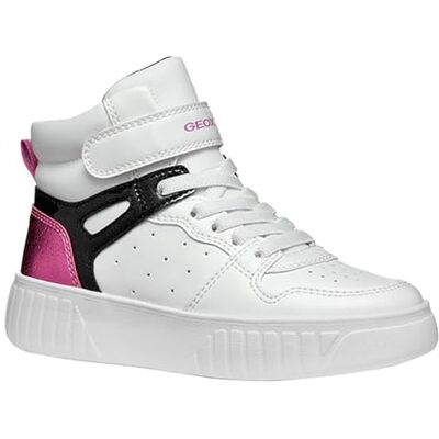 Geox J Mikiroshi Girl B Chaussures pour fille, blanc, 36 EU Geox J Mikiroshi Girl B Chaussures pour fille, blanc, 36 EU