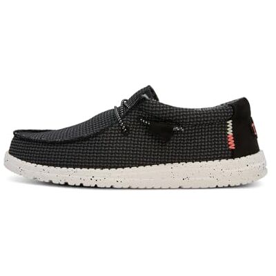 HEYDUDE Hey Dude Wally Sport Mesh Moccasin pour homme, gris, 40 EU HEYDUDE Hey Dude Wally Sport Mesh Moccasin pour homme, gris, 40 EU