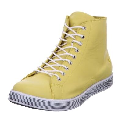 Andrea Conti Baskets montantes pour femme, Vert-jaune, 42 EU Andrea Conti Baskets montantes pour femme, Vert-jaune, 42 EU