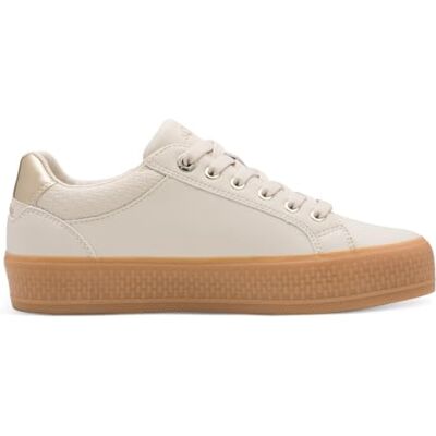 s.Oliver Baskets basses pour femme Crème Taille 38 EU, crème, 38 EU s.Oliver Baskets basses pour femme Crème Taille 38 EU, crème, 38 EU