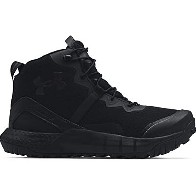 Under Armour UA Micro G Valsetz Mid, Chausson d'escalade Homme, Black Black Jet Gray, 41 EU Under Armour UA Micro G Valsetz Mid, Chausson d'escalade Homme, Black Black Jet Gray, 41 EU