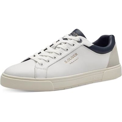S. Oliver M1360443 - Chaussures pour hommes, Blanc, Taille 43 EU S. Oliver M1360443 - Chaussures pour hommes, Blanc, Taille 43 EU