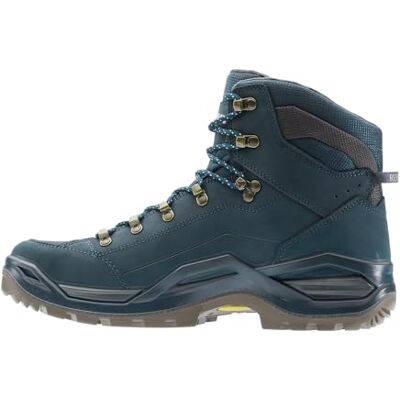 LOWA Bottes moyennes Renegade Evo GTX Mid, Bleu marine/gris, 47 EU LOWA Bottes moyennes Renegade Evo GTX Mid, Bleu marine/gris, 47 EU