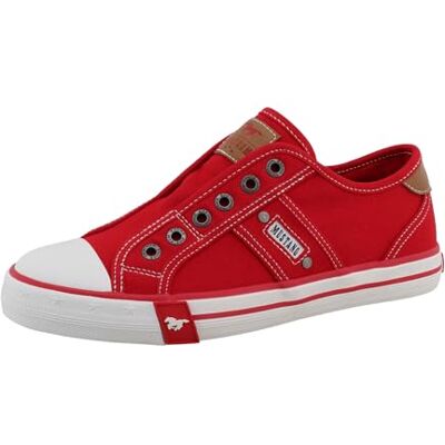 MUSTANG Baskets basses pour femme, rouge, 36 EU MUSTANG Baskets basses pour femme, rouge, 36 EU
