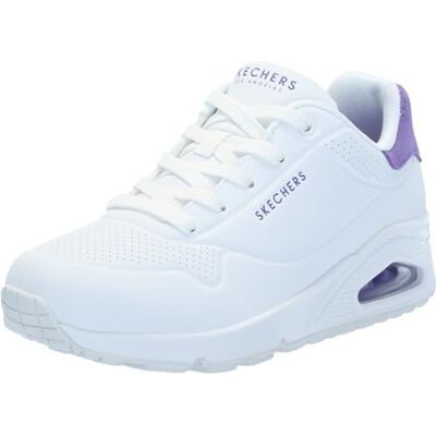 Skechers - Uno Pop Color - 36.5 - Blanc - Chaussures Skechers - Uno Pop Color - 36.5 - Blanc - Chaussures