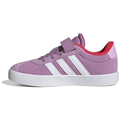 adidas Mixte enfant VL COURT 3.0 HOOK AND LOOP SHOES KIDS, preloved purple/ftwr white/lucid red, 34 EU adidas Mixte enfant VL COURT 3.0 HOOK AND LOOP SHOES KIDS, preloved purple/ftwr white/lucid red, 34 EU