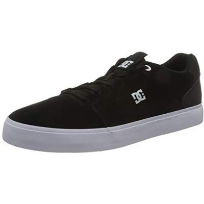 DC Shoes Homme Hyde-Leather Shoes Basket, Black Black White, 40.5 EU DC Shoes Homme Hyde-Leather Shoes Basket, Black Black White, 40.5 EU