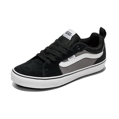 Vans Filmore Suede/Toile Homme Basket, Canevas Black Pewter T2j en daim noir., 47 EU Vans Filmore Suede/Toile Homme Basket, Canevas Black Pewter T2j en daim noir., 47 EU