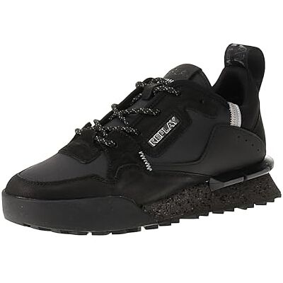Replay Homme Gms1p Basket, 003 Noir, 45 EU, 003 Noir, 45 EU Replay Homme Gms1p Basket, 003 Noir, 45 EU, 003 Noir, 45 EU