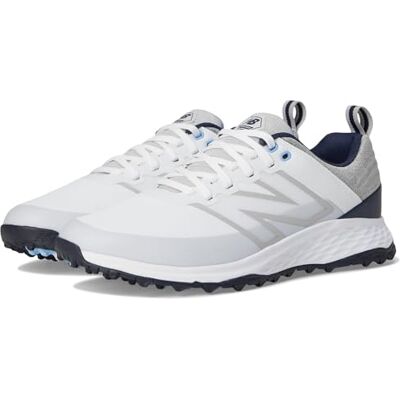New Balance Chaussures de golf Fresh Foam Contend V2 pour homme, blanc/bleu, 10.5 UK Wide New Balance Chaussures de golf Fresh Foam Contend V2 pour homme, blanc/bleu, 10.5 UK Wide
