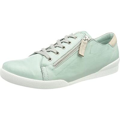 Andrea Conti 347839, Basket Femme, Mint/Silbergrau, 36 EU, Mint Silbergrau, 36 EU Andrea Conti 347839, Basket Femme, Mint/Silbergrau, 36 EU, Mint Silbergrau, 36 EU